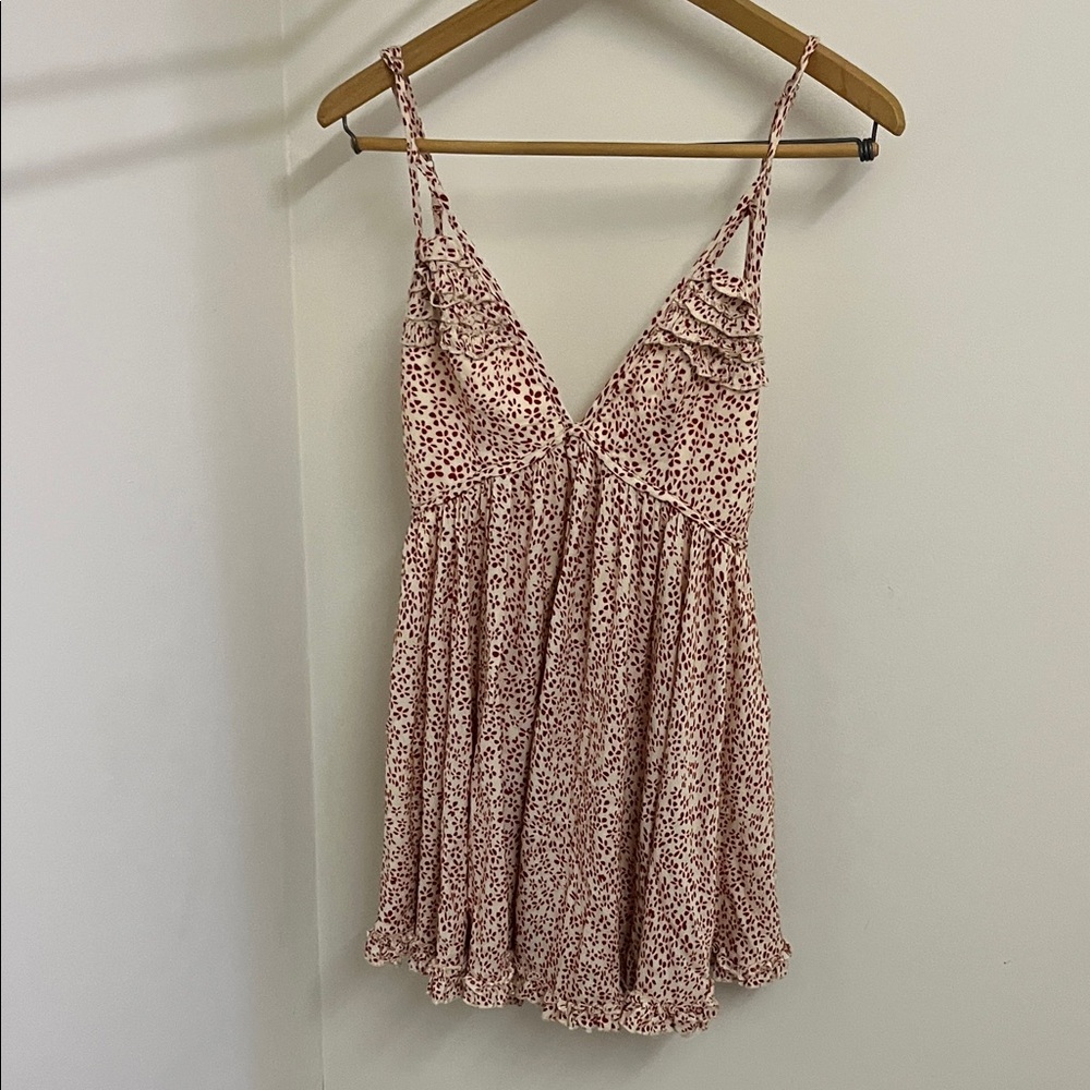 Petal & Pup Printed Ruffle Cami Dress